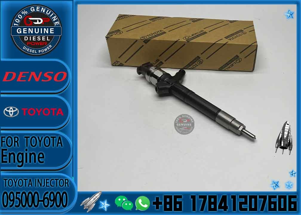 Nozzle Injector 095000-6900 23670-09200 095000-7600 23670-0R160 Diesel Fuel Engine Injector for Toyota Avensis 2.2 D 2AD