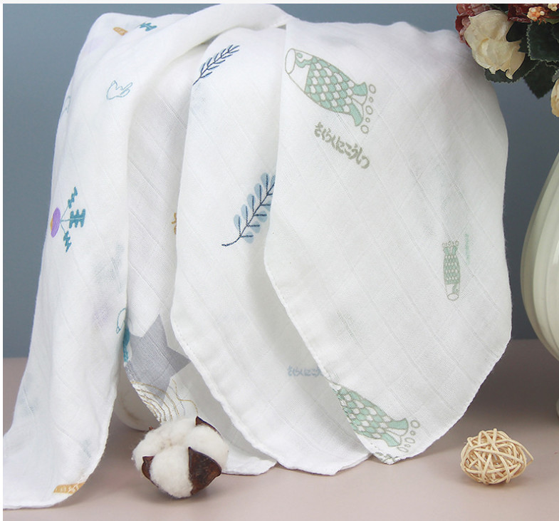 Antibacterial Double Layer Gauze Fabric Organic Double Gauze Fabric