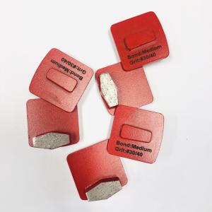 Quality Floor Concrete 13mm Diamond Abrasive Block With Hexagon Segments wholesale