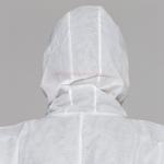 Breathable Disposable Non Woven Coverall 25gsm-70gsm Safety Protection Clothing