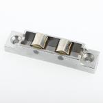 Hotel Villa Apartment Office Building 14mm Sliding UPVC Window Roller with Zinc