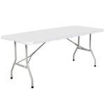 Banquet Outdoor Plastic Folding Table 4ft 5ft 6ft Rectangular