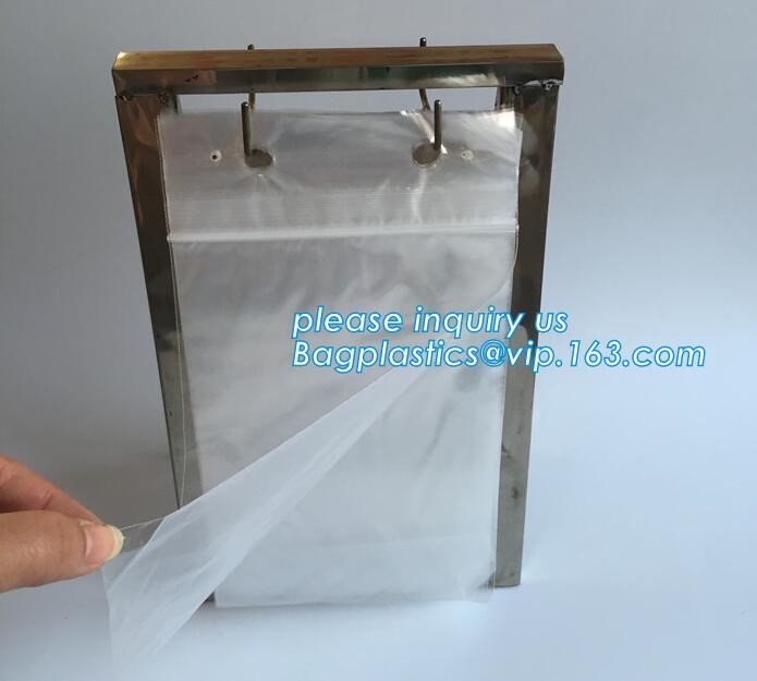 10 1/2" x 8" Plastic Deli Saddle Bag with Seal Top 1000 / Case - Plain, Saddle Slider Zipper Bags, bagplastics, bagease