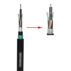 Quality GYTA53 Double Armoured Communication Buried Underground Fiber Optic Cable wholesale