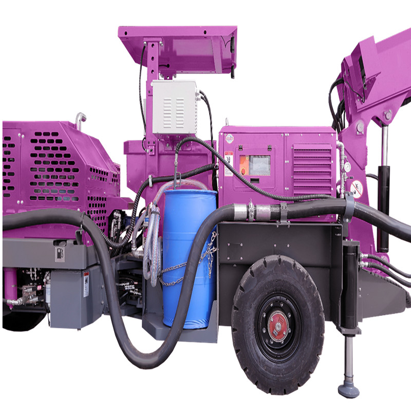Shotcrete Machine Tunneling Concrete Spraying Equipment Hydraulic Wet Shotcrete Machine