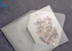Romantic Acrylic Gifts Size Customized Acrylic Wedding Card OEM / ODM Available