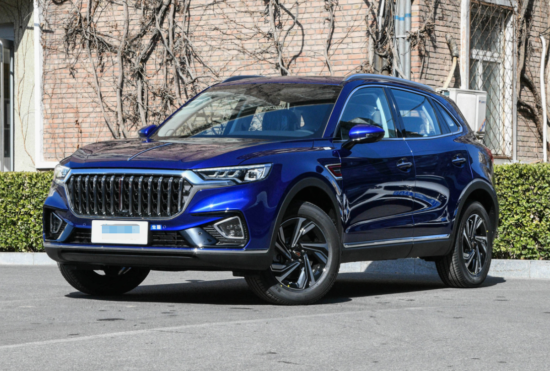 2023 Hongqi HS9 SUV 2.0T 210km/h Fast Speed Gasoline Car 165 KW Engine Battery capacity kWh / Engine KW 165
