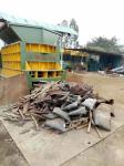 Scrap Metal Automatic Shear Machine Control Carried Out By Grabber Crane