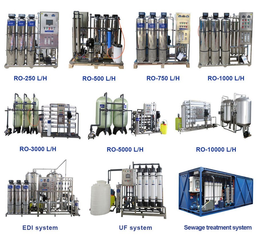 Integrate 380V 50HZ Industrial Water Treatment Equipment Reverse Osmosis System