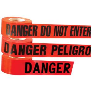 Quality Red Danger Tape Material Polyethylene Plastic Barrier Tape wholesale