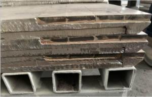 Quality ISO90001 63HRC / 700BHN Vacuum Brazing Tungsten Carbide Wear Parts wholesale
