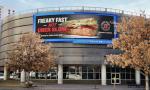Roadside 320x320mm Outdoor Advertising Billboard IP67 Low Power Consumption