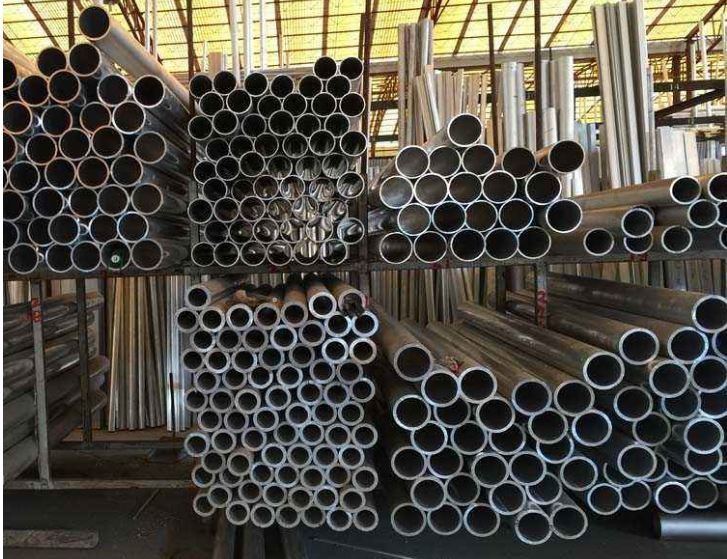 6063 T832 Aluminium Hollow Round Bar High Weight - To - Strenght Good Workability