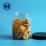 630ml 21.5oz Hexagon Plastic Container Oatmeal Cornmeal Lollipop Veggie Chips
