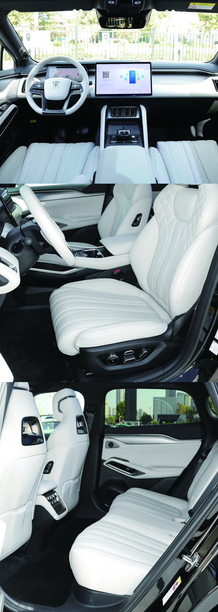 New 662km BYD Song L Electric EV Car Luxury SUV 5-seater