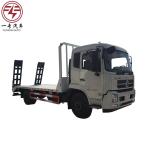 4700mm Wheelbase 6-Tire Dongfeng 4x2 Road Emergency Wrecker Truck Flatbed Lift