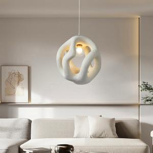 Quality Nordic Handmade Wabi Sabi Restaurant LED Chandelier Japan Style Indoor Black Loft Hanging Light(WH-VP-172) wholesale