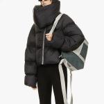 Winter New Thick Down Cotton Puffer Coat for Ladies Vintage Warm Women Clothing