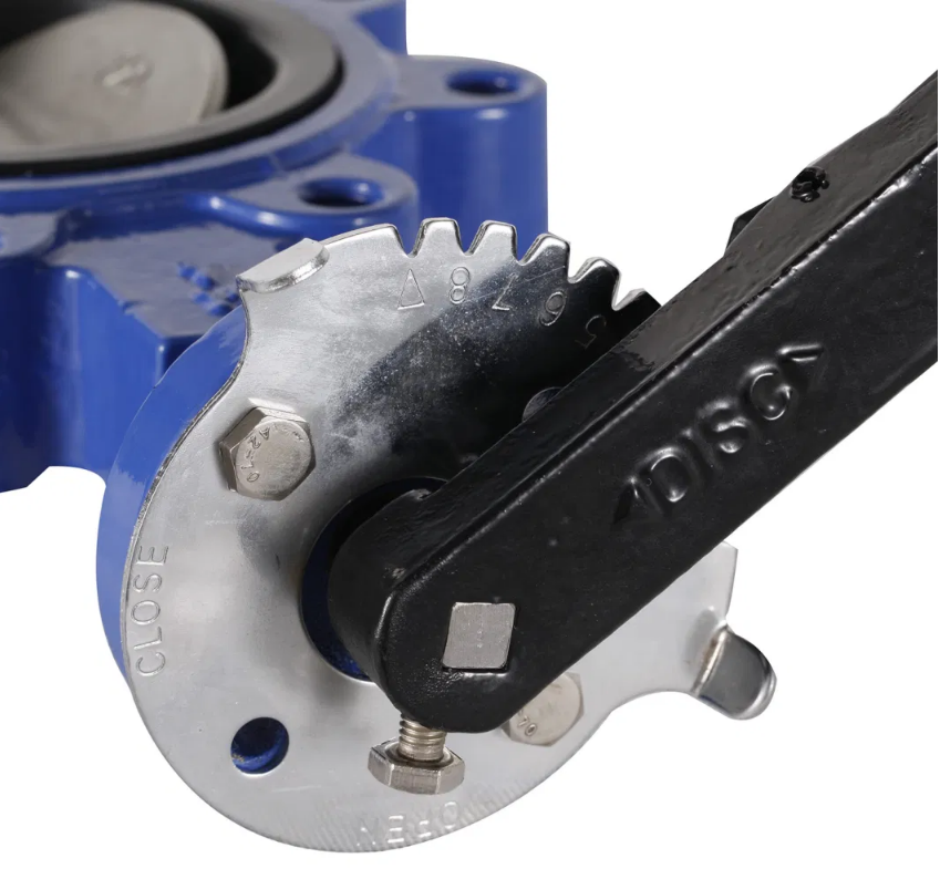 Low Temperature Cast Iron Wafer Lug Type Butterfly Valve Distributor