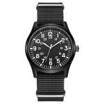 SR626SW Battey Classic Quartz Watches , PC21 Movt Nylon Wrist Watch