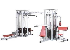 Quality Commercial Multi Station Workout Machine Comfortable Back Pad OEM Service wholesale