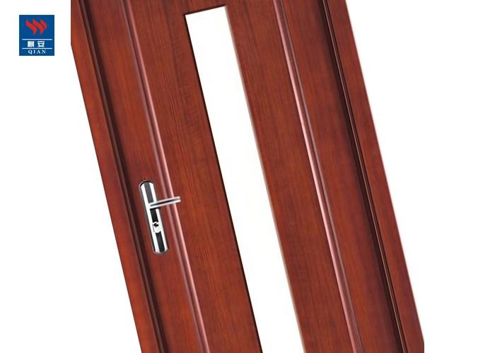 EN Exterior House Safety Wooden 90minute Fire Rated Glass Doors
