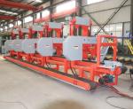 Electric Industrial Used Lumber Sawmill Multi Head Horizontal Resaw Band Saw