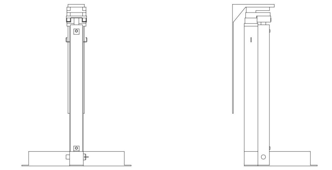 Grain Silo Hydraulic Jacks for Enamel Storage Tank Construction