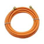 Fiber Braided Rubber Propane Hose Aging Resistance ISO3821 Standard 8X15mm