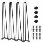 Modern Style Hairpin Legs 28inch Adjustable Table Legs for Metal Furniture