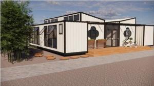 Quality 20FT Prefabricated Container House Bookstore Laterally Opened wholesale