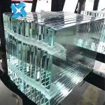 Custom 3mm Low Iron Extra Clear Safety Toughened Glass