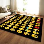 Living room large carpet, bedroom floor mat, scenic, artistic, cute, non slip