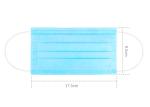 Breathable Disposable Medical Mask , Dustproof 3 Ply Surgical Face Mask