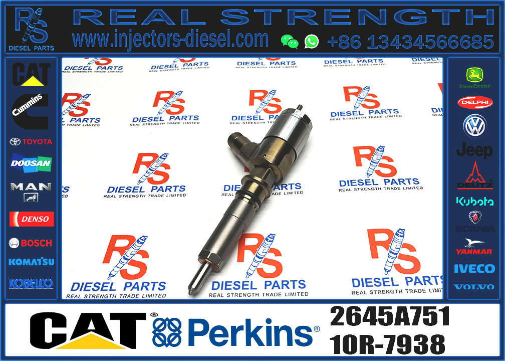 High Quality Diesel Fuel Injector 2645A751 10R-7671 10R-7672 2645A718 10R-7673 10R-7676 2645A734