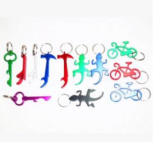 Quality New creative gift product metal bottle opener keychain keyrings wholesale