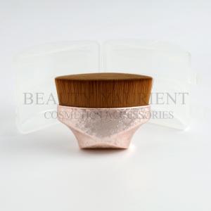 Quality OEM ODM Mold X Shape Kabuki Makeup Brush Flat Liquid Foundation Brush wholesale