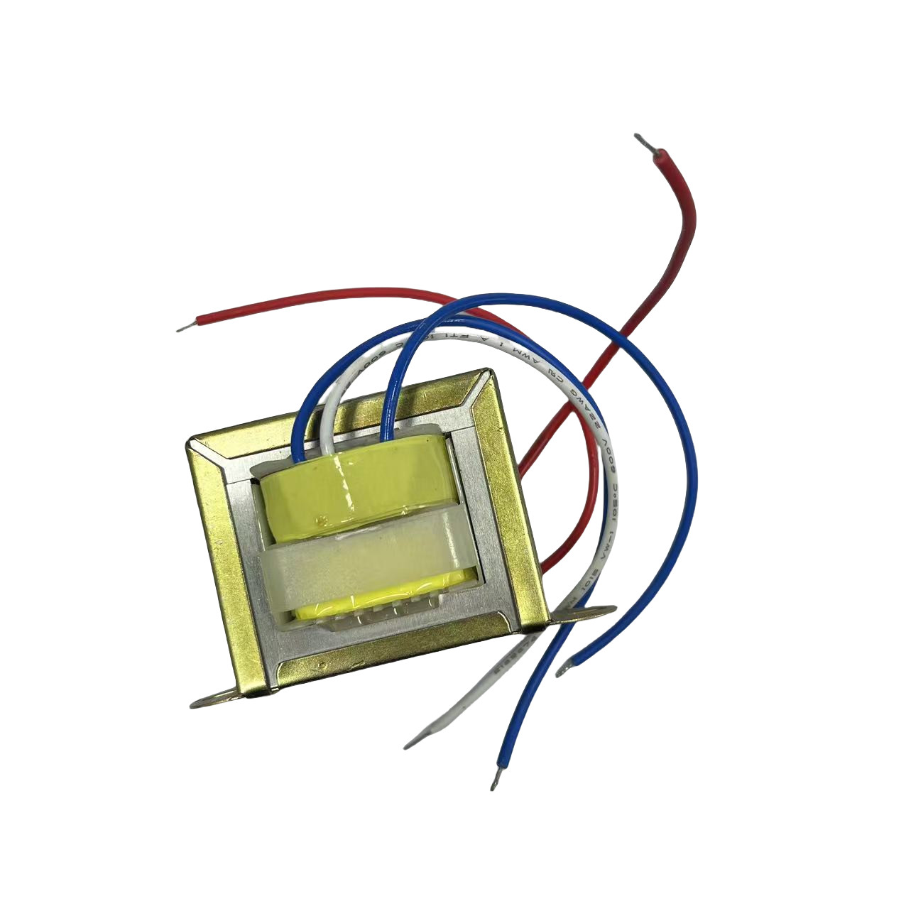 Customized EI57 15W/20W/25W Vertical Low Frequency Transformer With Wire