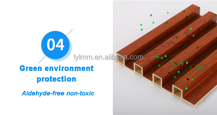 WPC Bamboo Wall Panel Transform Your Home and Mall Space Efficiently