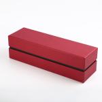 Sponge Cushion Wine Bottle Gift Box Luxury Cardboard Packaging Spirit Single Tab