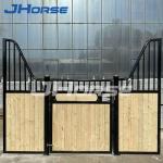 Simple Mobile Durable Free Standing Kits Steel Horse Stalls Infilled Pine