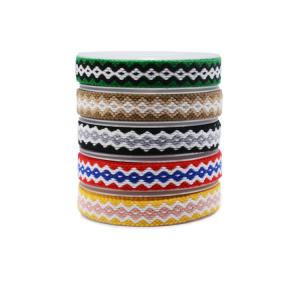 Quality Hats Carpets Garments 20mm Polyester Jacquard Webbing wholesale