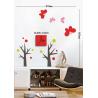 Buy cheap 15A006 Fashion Beautiful Wall Sticker Clock Wall Decoration from wholesalers