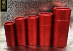 Cardboard Paper Tube Tea Packaging Flexo Printing Ecological Sustainable