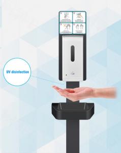 Quality 1L Floor Standing Touchless Automatic Sanitizer Dispenser wholesale