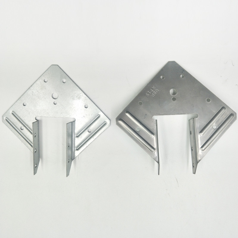 Hurricane Ties for Rafter Hurricane Tie 2x4 Post Inner 1.5x3.5 Heavy Duty Joist Hangers Roofing Trusses Wood Timber Steel Connectors
