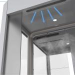 Light Steel Mobile Field Hospital Hand Sterilization Intelligent Anti Epidemic