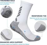 Regular Style Custom Design Men's Soccer Socks with Anti Slip Grip Gift Football