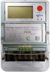 Quality Contractual Control Commercial Electric Meter Class 0.5S Three Phase Kwh Meter wholesale