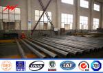 35m Multi - Pyramidal High Mast Pole Sports Light Poles Conoid Poly